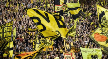 Milan KO, i tifosi del Borussia Dortmund a San Siro: “Forza Napoli”