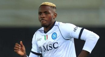 Osimhen torna senza mascherina: scelta scaramantica?