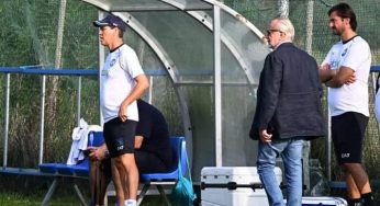 Napoli, riecco Osimhen al lavoro. ADL a Castel Volturno dopo il pari