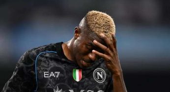 Osimhen, spunta la data del rientro, i tempi di recupero si allungano