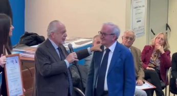 VIDEO – De Laurentiis: “Rinnovo Osimhen è fatta. Compro lo Stadio Maradona”