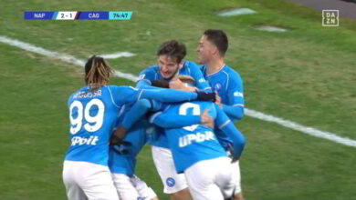 VIDEO Napoli-Cagliari 2-1: Kvaratskhelia