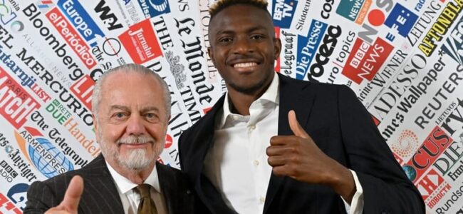 Rinnovo Osimhen, oggi l'incontro decisivo De Laurentiis - Calenda: Spunta la data per la firma