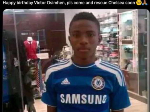 "Osimhen vieni al Chelsea!" Il like del nigeriano fa discutere