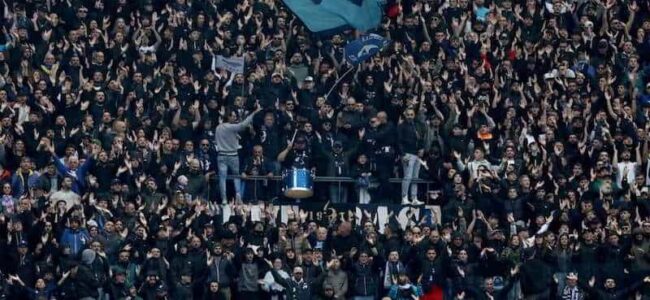 Napoli-Inter, striscioni contro i napoletani a Milano