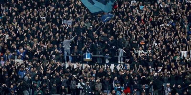 Napoli-Inter, striscioni contro i napoletani a Milano