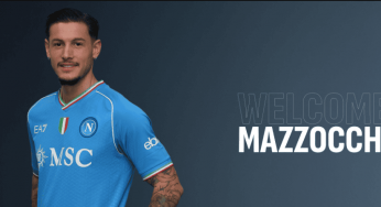 UFFICIALE – Mazzocchi è un nuovo giocatore del Napoli. ADL: “Benvenuto Pasquale”