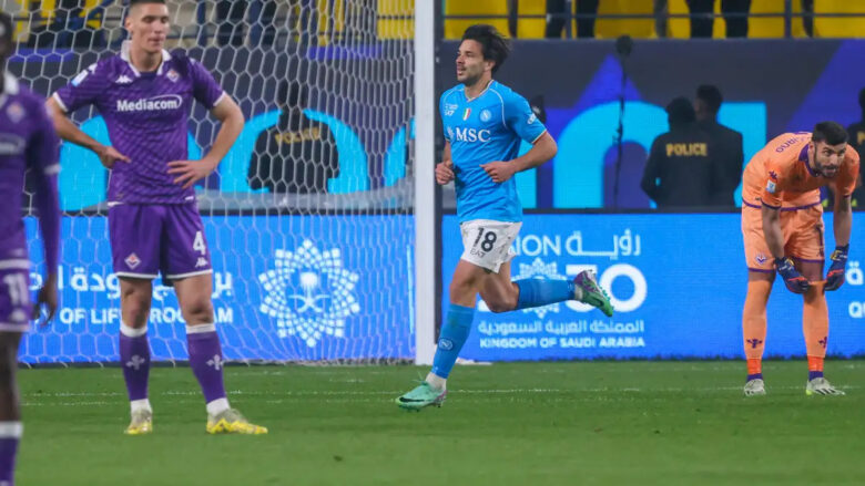 Supercoppa, il Napoli domina la Fiorentina: vittoria che porta una sola firma