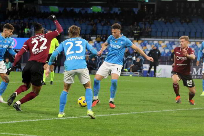 Napoli-Salernitana, La Gazzetta critica gli azzurri ma sbaglia sull'analisi del match