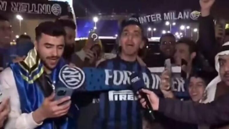 Supercoppa, video surreale di sedicenti tifosi arabi dell'Inter: cantano leggendo dal cellulare