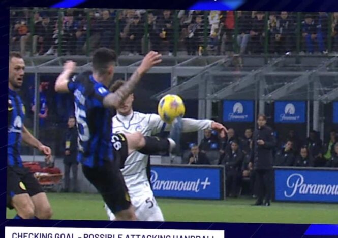 Gol annullato all'Atalanta, il CorSera difende l'Inter: "Episodi arbitrali? Ha sempre vinto, poco spazio a recriminazioni"