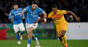 Napoli-Barcellona 1-1, gli highlights: vantaggio Lewandowski, pari di Osimhen
