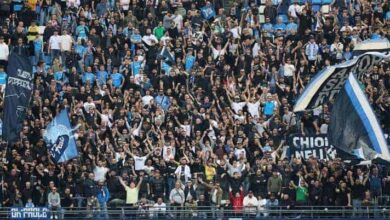 Monza-Napoli, protesta silenziosa dei tifosi azzurri all'U-Power Stadium