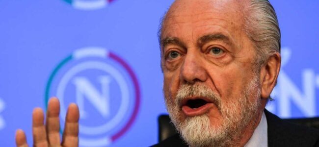 Napoli, De Laurentiis: "Vincere Due Scudetti di Fila? Solo gli Illusi ci Credono" -VIDEO