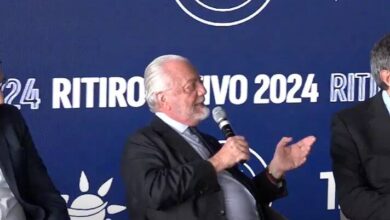 De Laurentiis annuncia "ricostruzione totale" per il Napoli: "Forse ho sbagliato con Garcia"