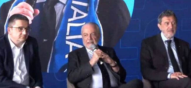 De Laurentiis gela i rumors: "Conte? Ne parlate voi, io devo ricostruire"