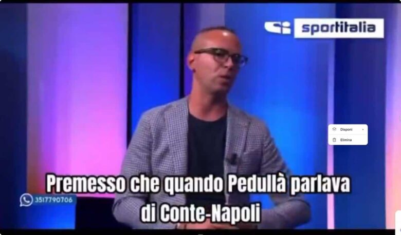 Michele Criscitiello, critica l'eventuale arrivo di Antonio Conte al Napoli, accusando De Laurentiis di essere tirchio e mettendo in guardia l'allenatore.