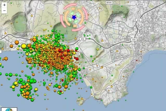 Napoli, sciame sismico ai Campi Flegrei: nuova scossa di 3.6, vertice a Palazzo Chigi