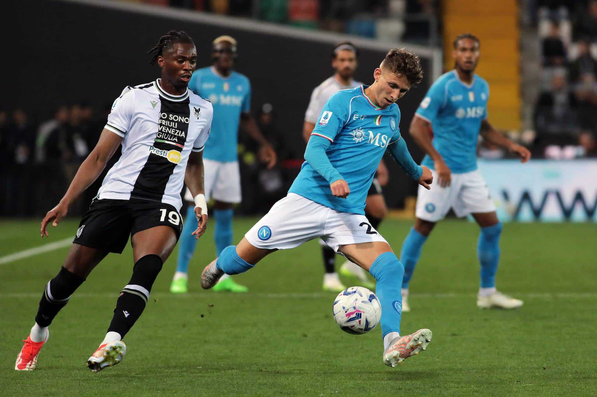 Udinese strappa un punto d'oro al Napoli in pieno recupero: 1-1 al Bluenergy Stadium