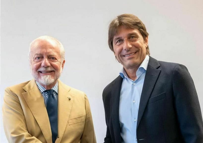 Conte a Napoli: summit con De Laurentiis e Manna. Tutti i dettagli