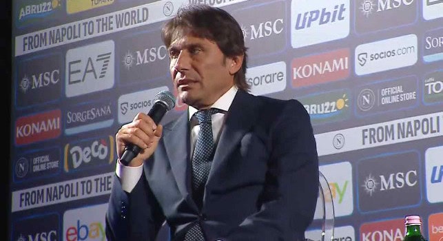 Conte rivela: "Ho scelto Napoli nonostante offerte dall'estero. C'era una promessa con De Laurentiis"