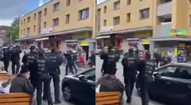 Shock ad Amburgo: uomo armato di ascia minaccia agenti prima di Polonia-Olanda