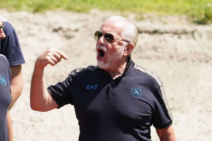 De Laurentiis riaccende il Napoli: che spettacolo in ritiro a Dimaro