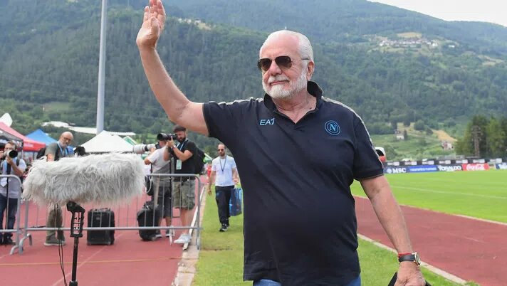 PSG-Osimhen: De Laurentiis sereno, non svede l'attaccante