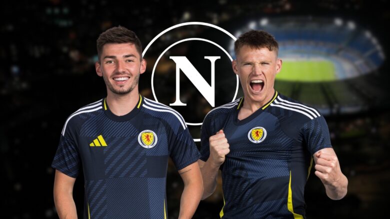 Napoli, colpo doppio: Gilmour si chiude oggi, McTominay a un passo