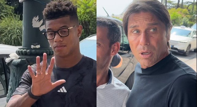 Neres a Napoli: giro in città e poi l'incontro con Conte. Il retroscena