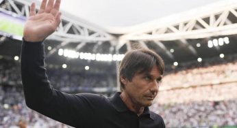 VIDEO – Conte, gesto speciale verso i tifosi del Napoli al termine del match contro la Juve