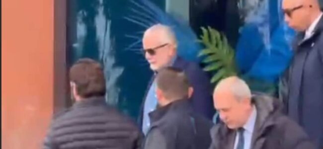 De Laurentiis a Napoli: domani presenta il nuovo sponsor Sorgesana