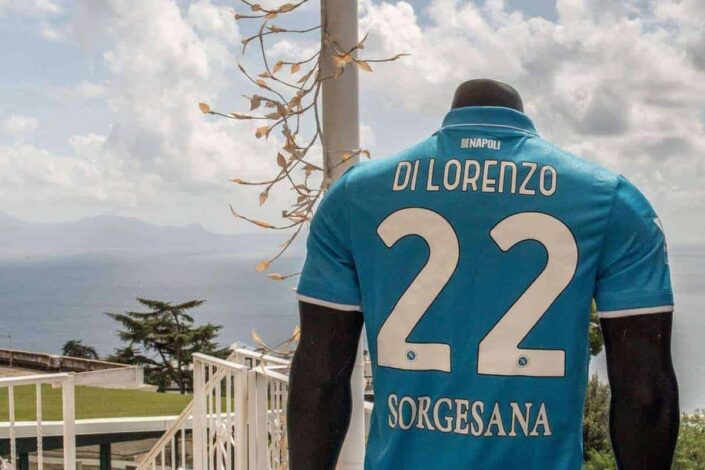 Napoli, Sorgesana nuovo sponsor dietro la maglia: Tutti i Back-of-Shirt Partners