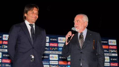 De Laurentiis mantiene la promessa fatta a Conte