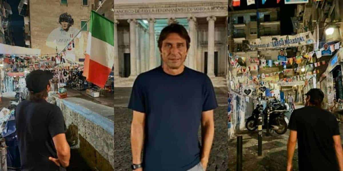 Antonio Conte si Immerge nella Vita di Napoli: Passeggiate e cibo e monumenti