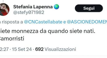 Giornalista sarda offende Napoli: “Siete monnezza e camorristi”