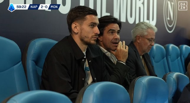 Meret in tribuna, presente anche il suo agente: si sblocca il rinnovo?