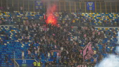 Napoli-Palermo: arrestati tre tifosi palermitani