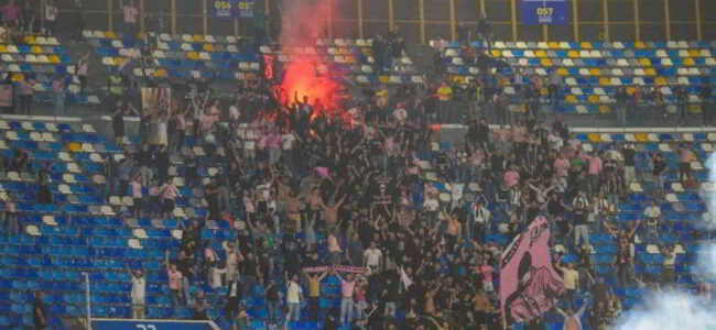 Napoli-Palermo: arrestati tre tifosi palermitani