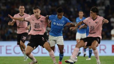 Neres MVP napoli palermo