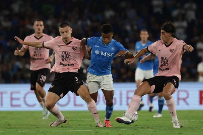 Neres MVP napoli palermo