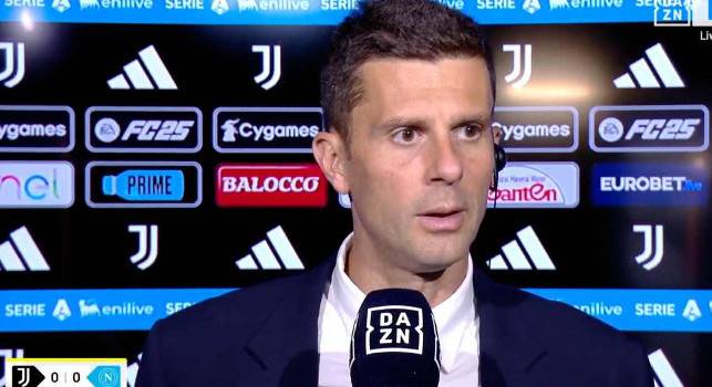 Thiago Motta: "Napoli forte, ma li abbiamo messi sulla difensiva. Vlahovic? Nessun problema"