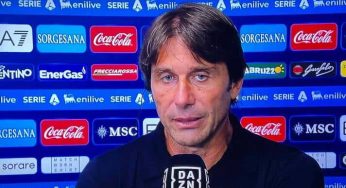 Conte: “Dominato il Lecce, ora testa al Milan. Guarderò Inter-Juve”