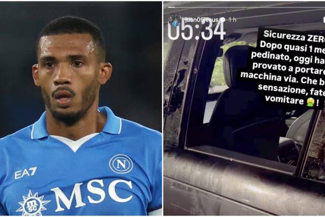 Juan Jesus furioso dopo il tentato furto: il commento di Alvino