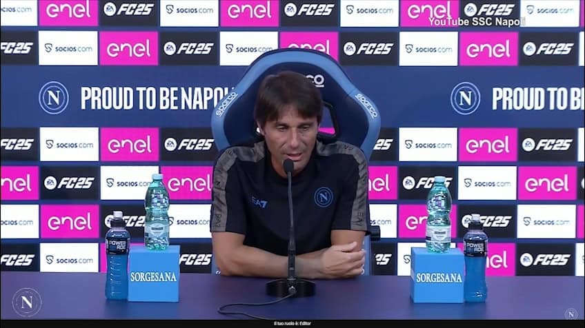 Napoli, Conte: “L’Atalanta può sottovalutarci, vi racconto una cosa su Gasperini” | VIDEO