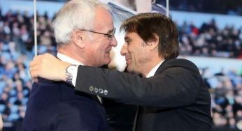 Napoli-Roma è Conte vs Ranieri: il duello dei signori della panchina