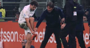 Conte esplode dopo Inter-Napoli: “Guardate la scarpa di Kvara”. Tensione con gli arbitri