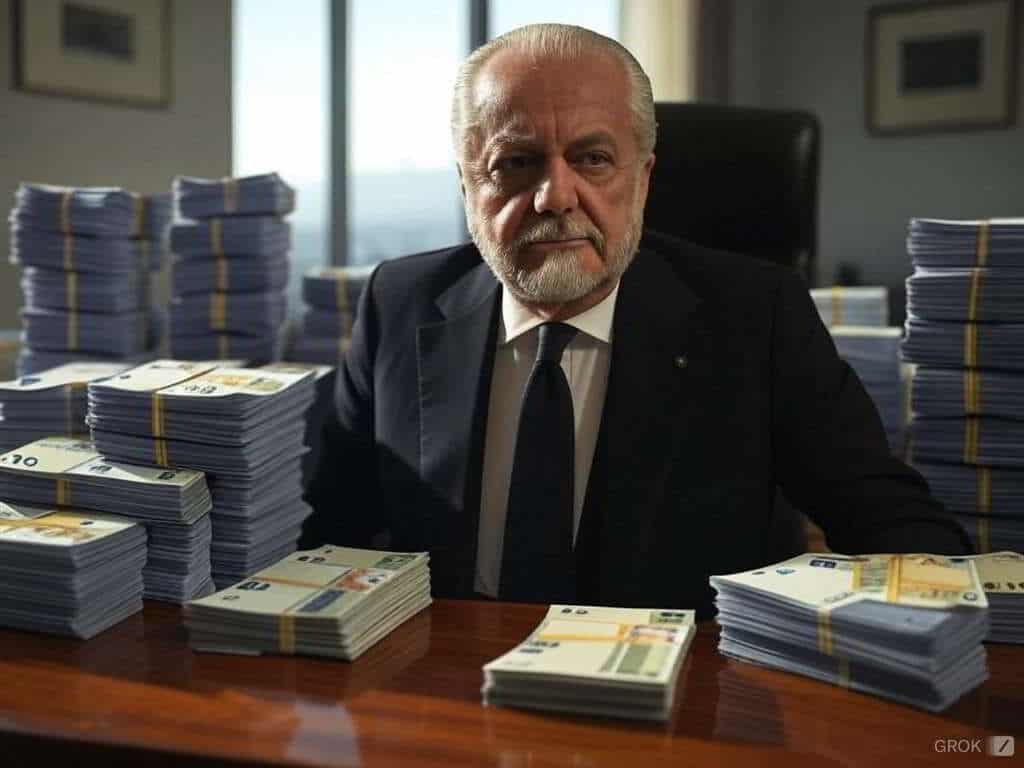 Napoli, i numeri di De Laurentiis: 3,5 miliardi di ricavi in 20 anni