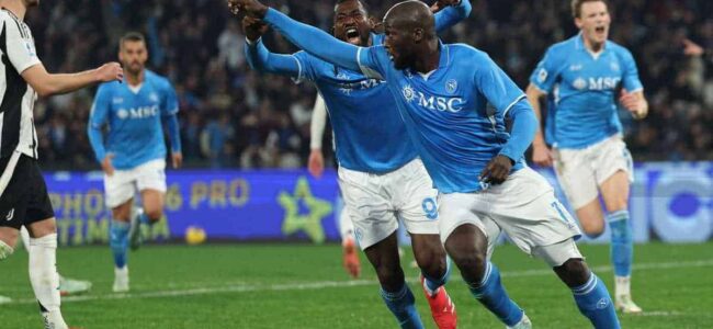 Napoli-Juventus 2-1: Lukaku ribalta i bianconeri