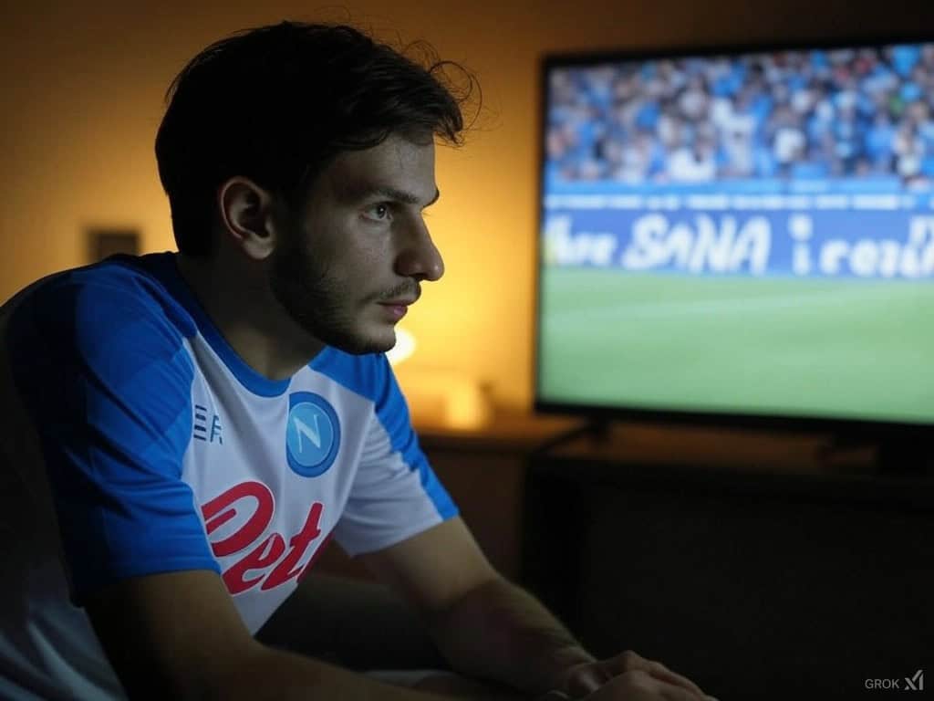 Kvara guarda Napoli-Verona in TV: telefonate continue con l'agente